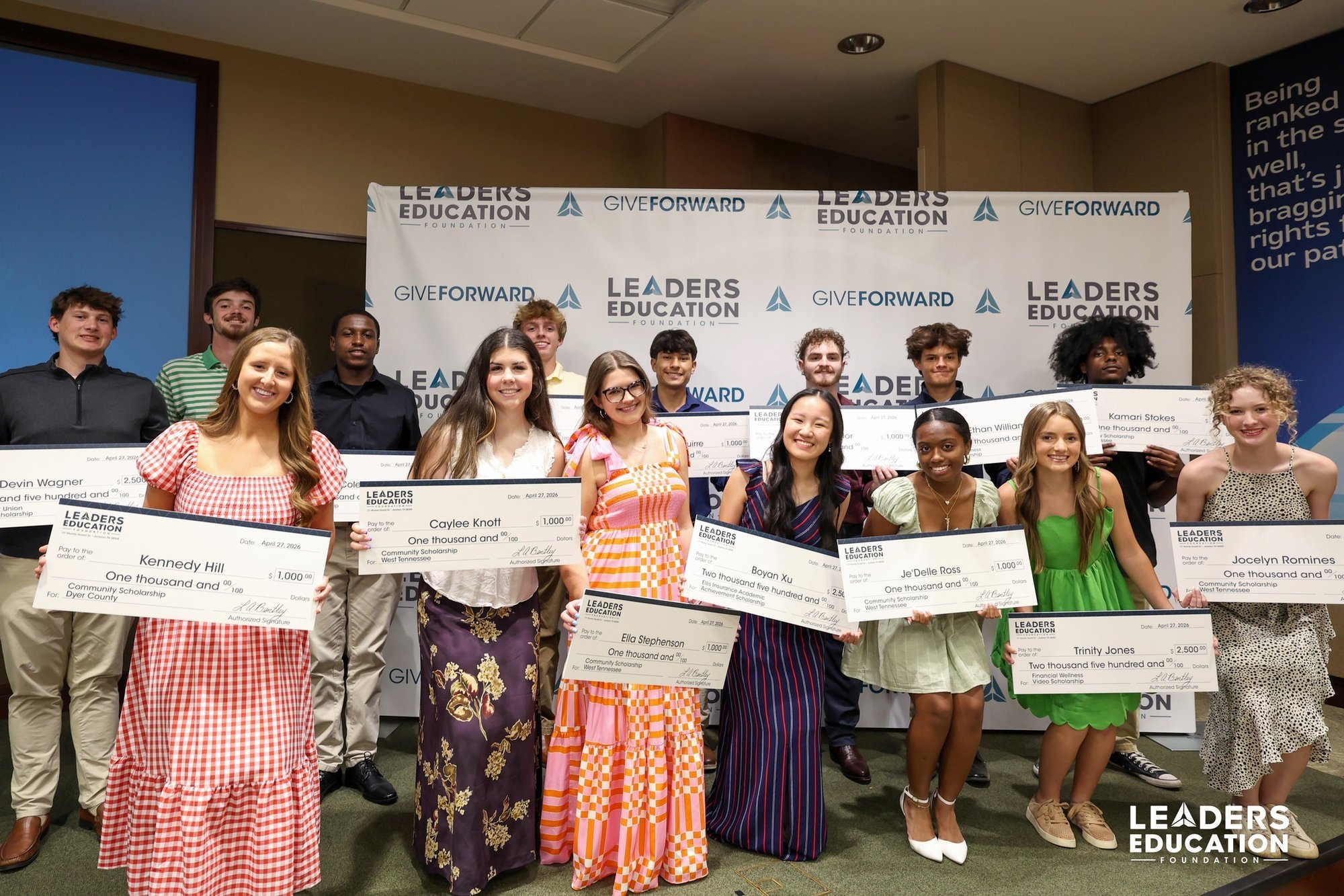 2026 LEF Annual meeting scholarship recipients